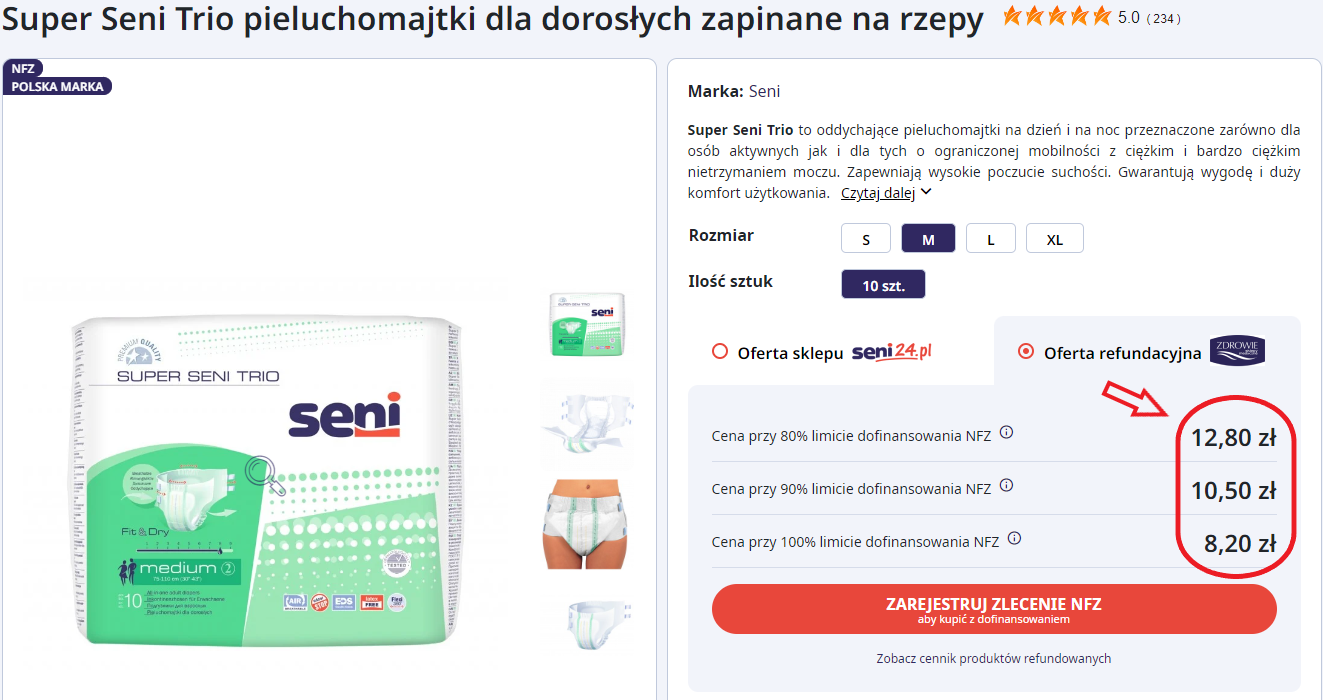 chusteczki pampers sensitive cena