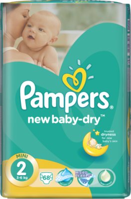 zalany pampers