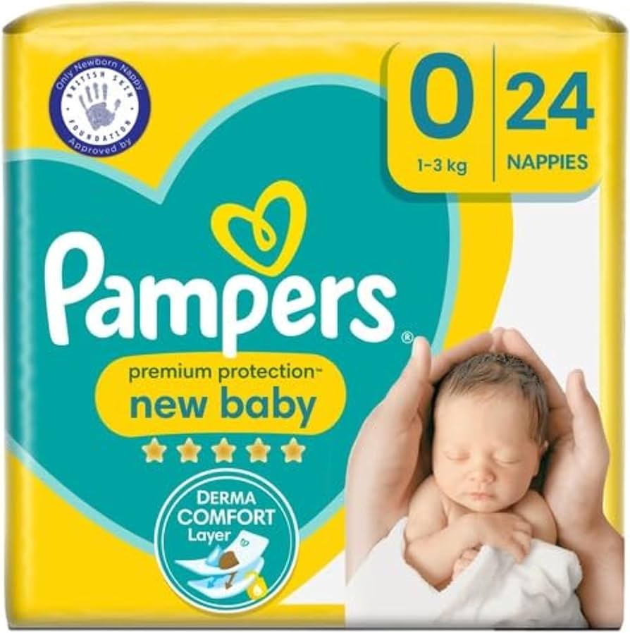 chusteczek pielęgnacyjnych pampers