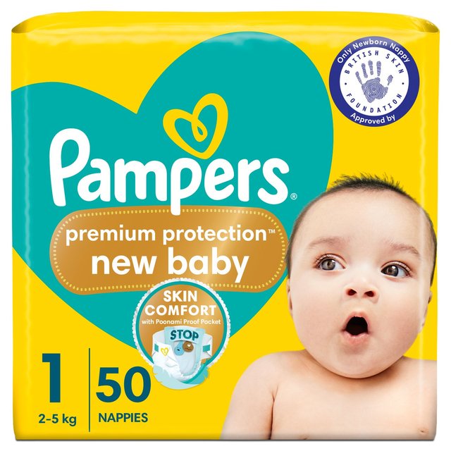 pampers 3 new baby dry 132