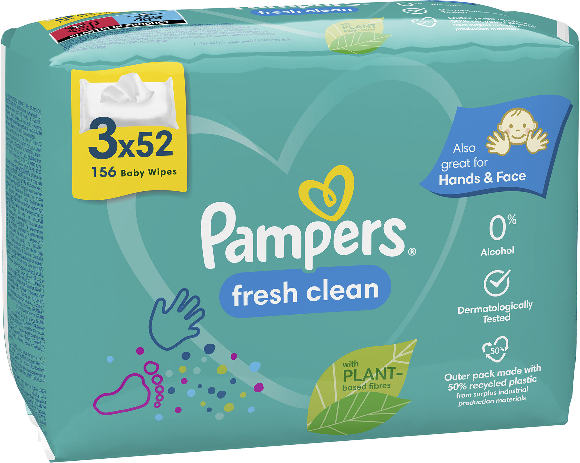 chusteczki pampers aqua pure ceneo