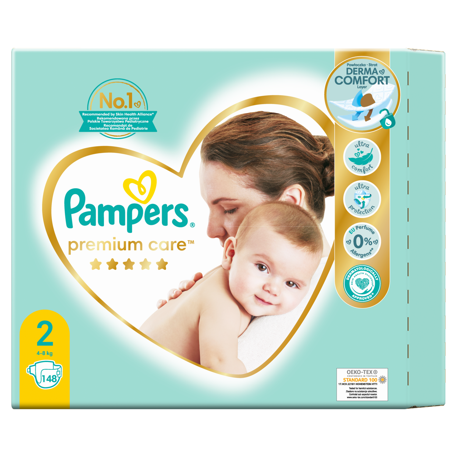 pampers premium care ile sztuk