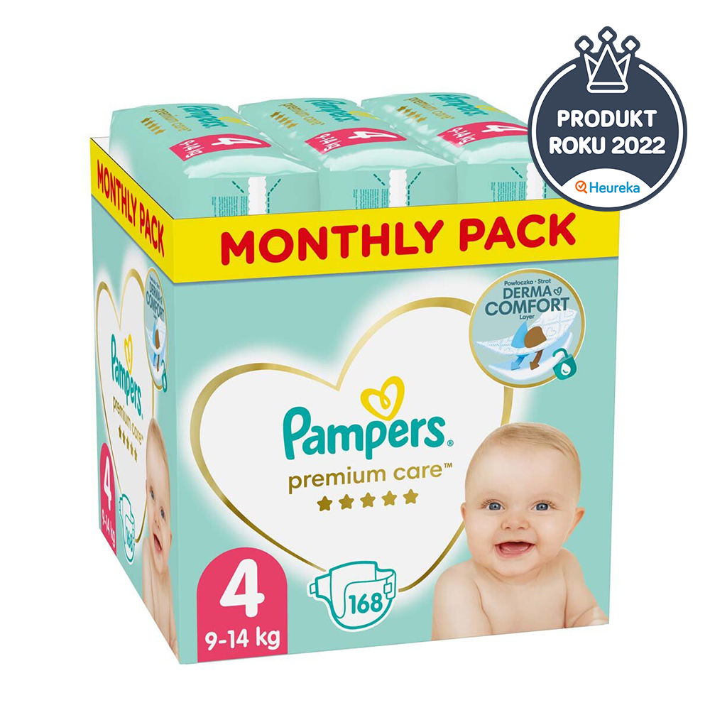 pampers premium caee 4