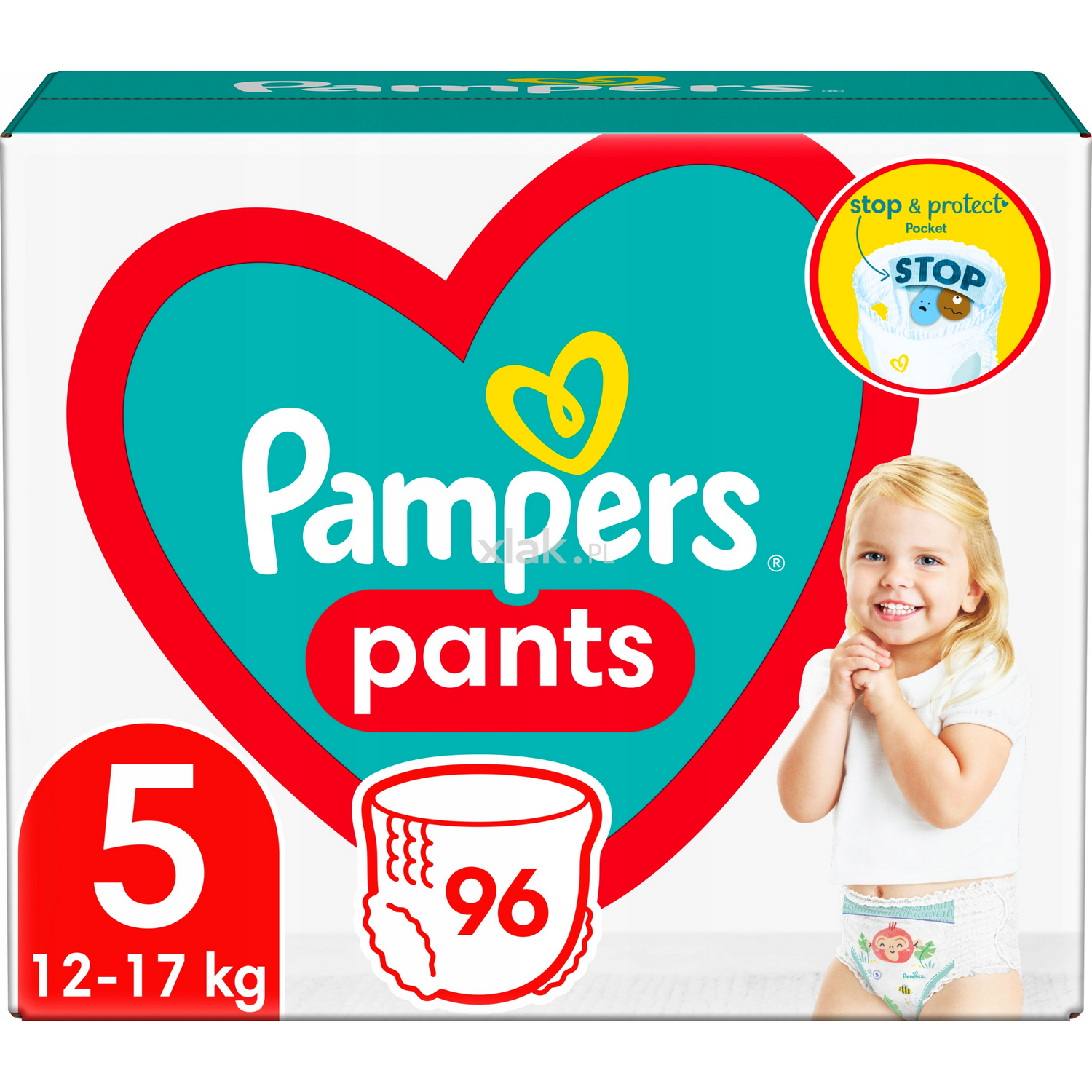 pampers rozmiar 176 sztuk