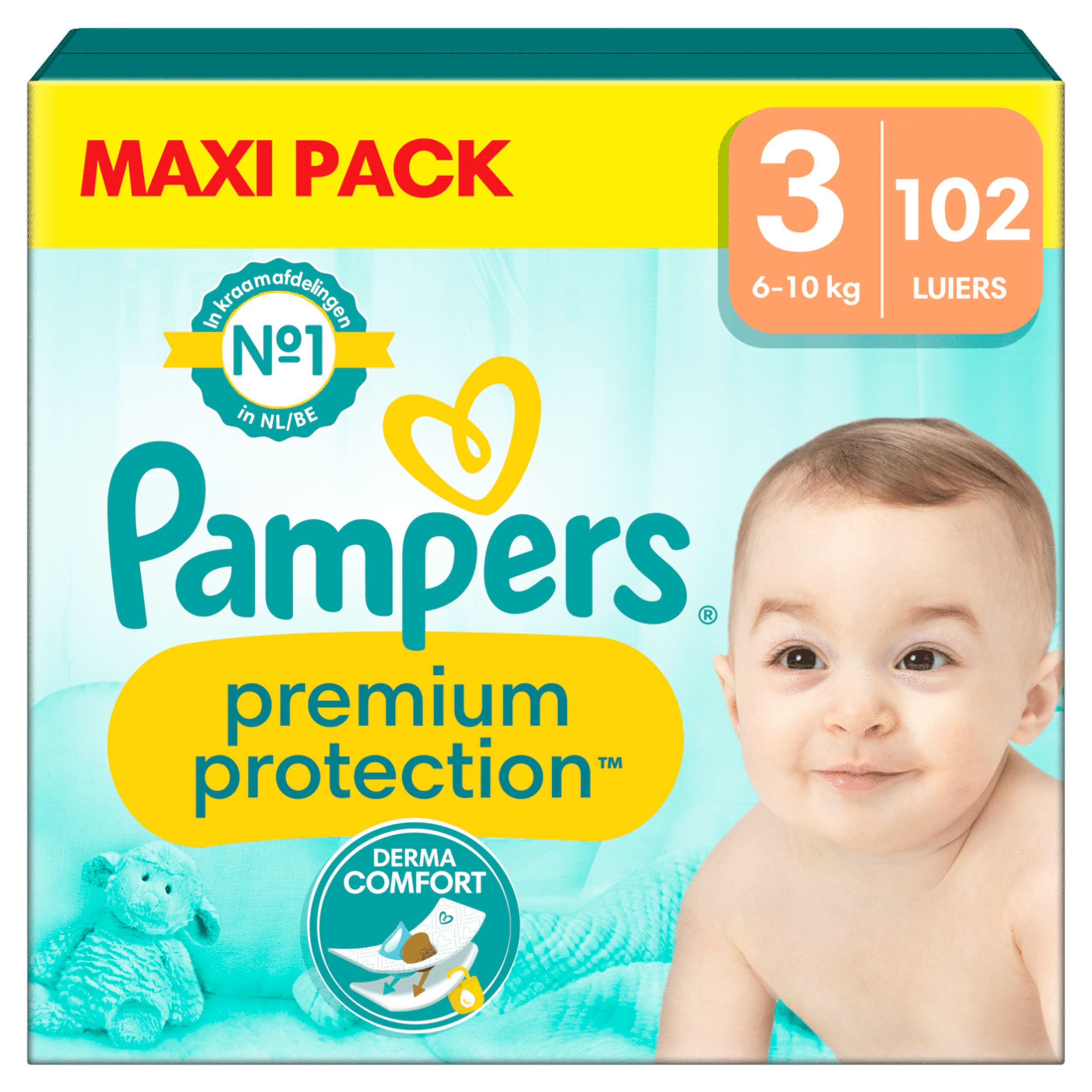 pampers w samochodzie