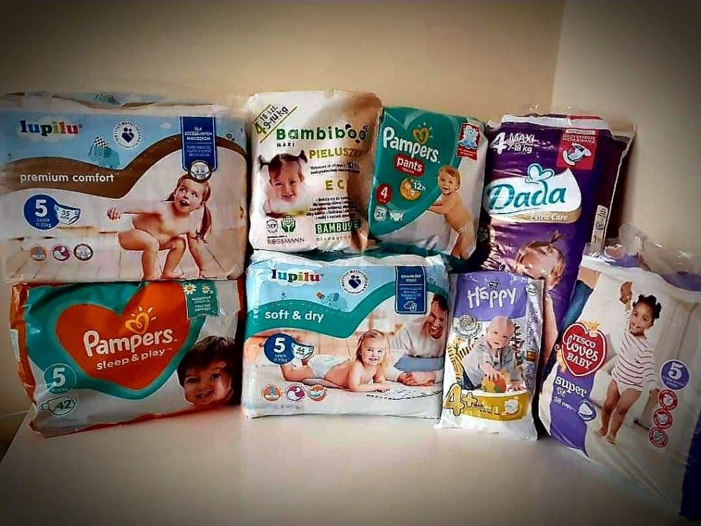 mega pack pampers 1 ilość sztuk