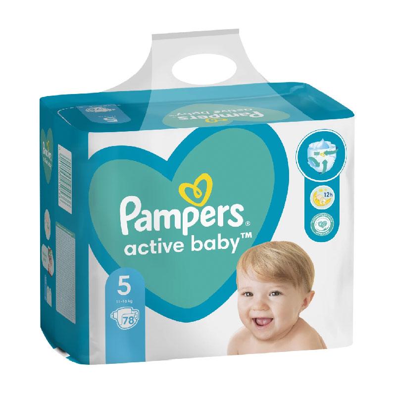 pampers jumbo pack size 5