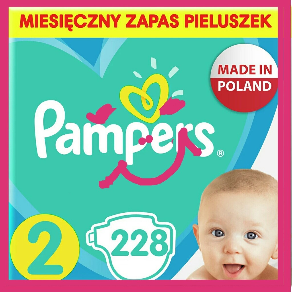 pampers active baby 1 biedronka gazetka 2019