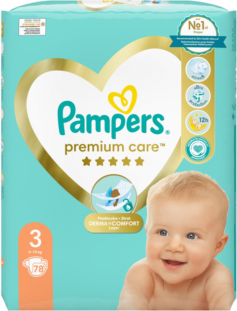 pampres premium care pieluszki newborn pampers