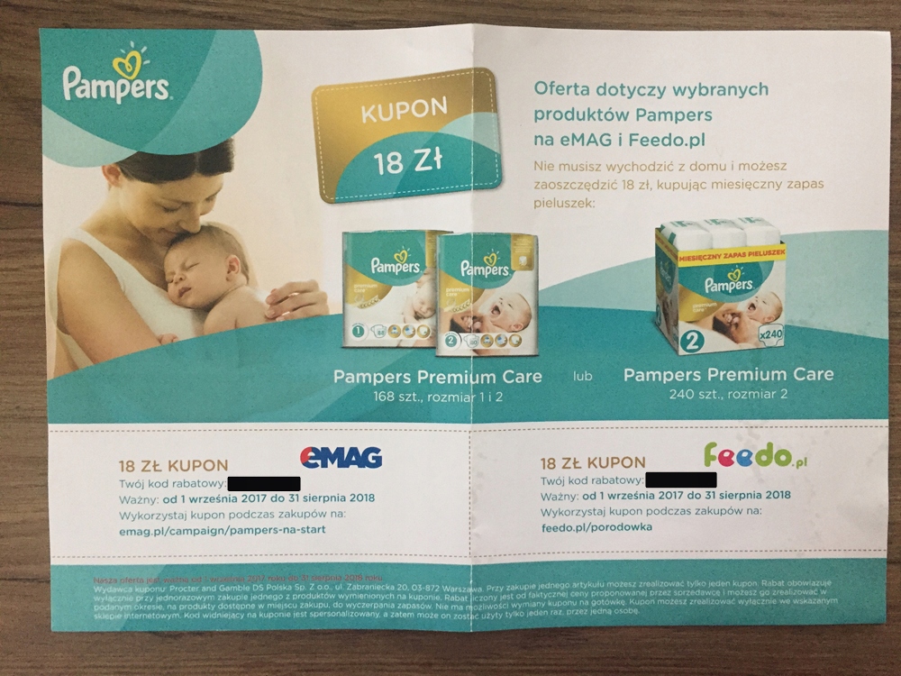 pampers active babbay biedronka 4