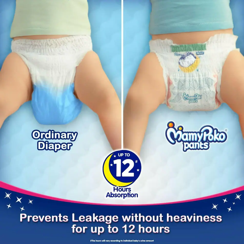 pampers undies james bedwetting