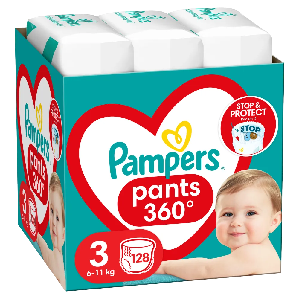 pampers flat diaper