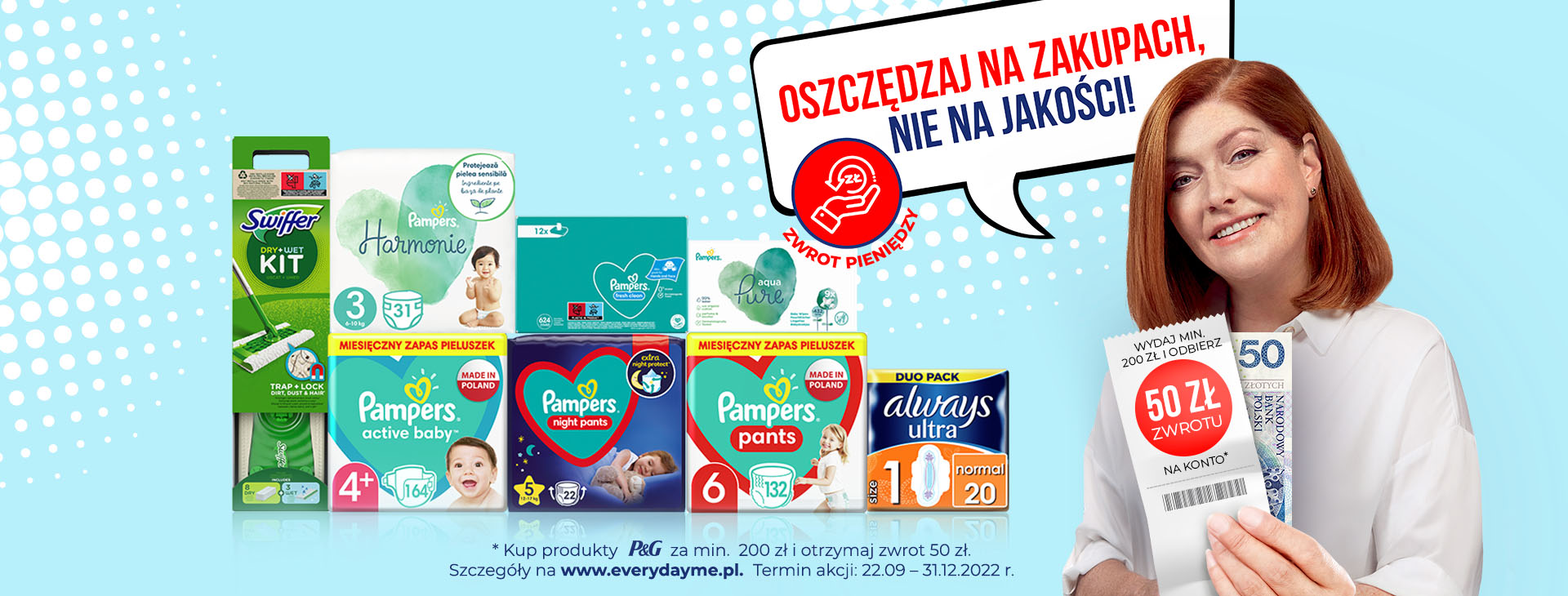 pampers premium care 1 newborn 22 sztukicena