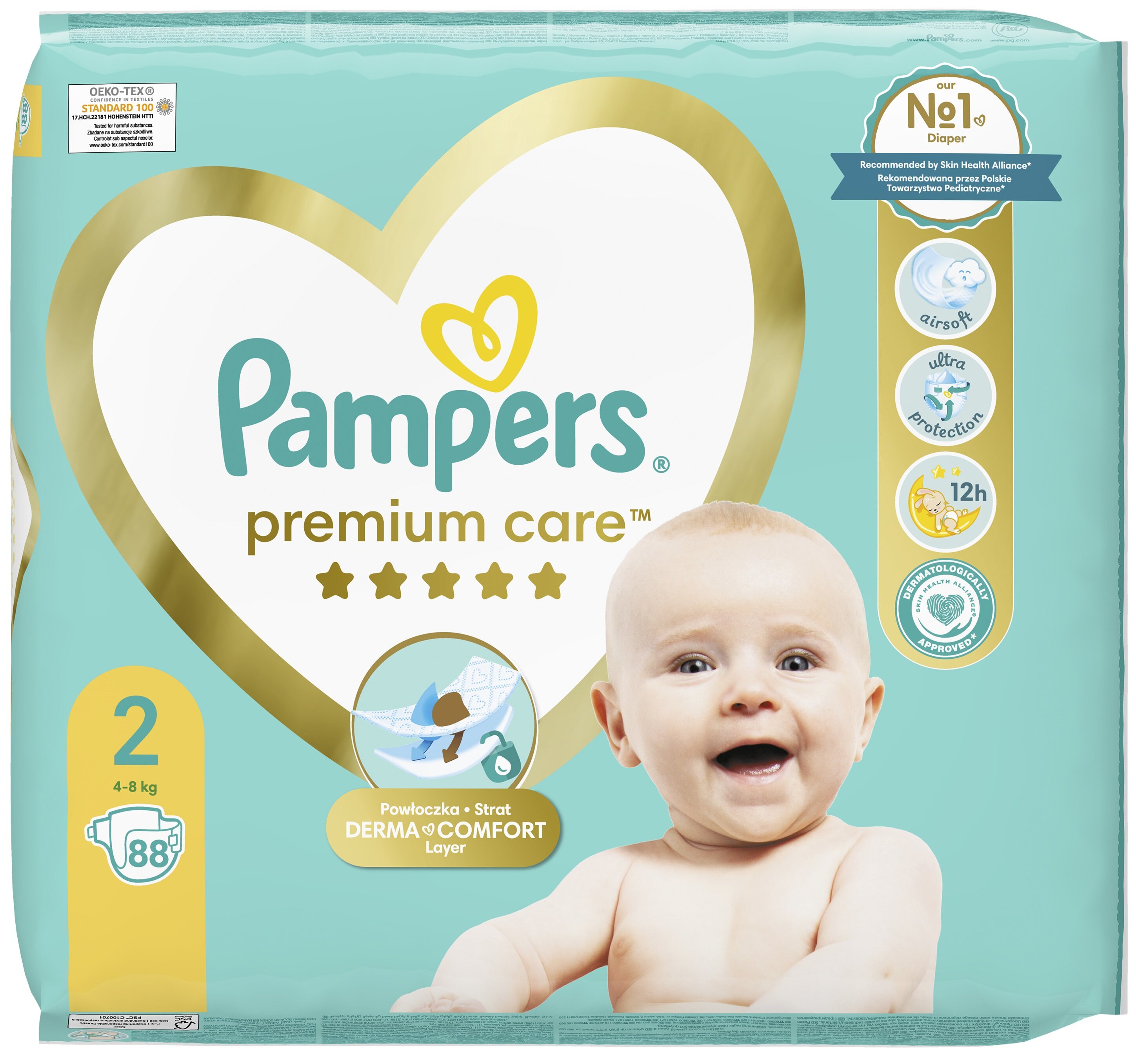 człowiek pampers