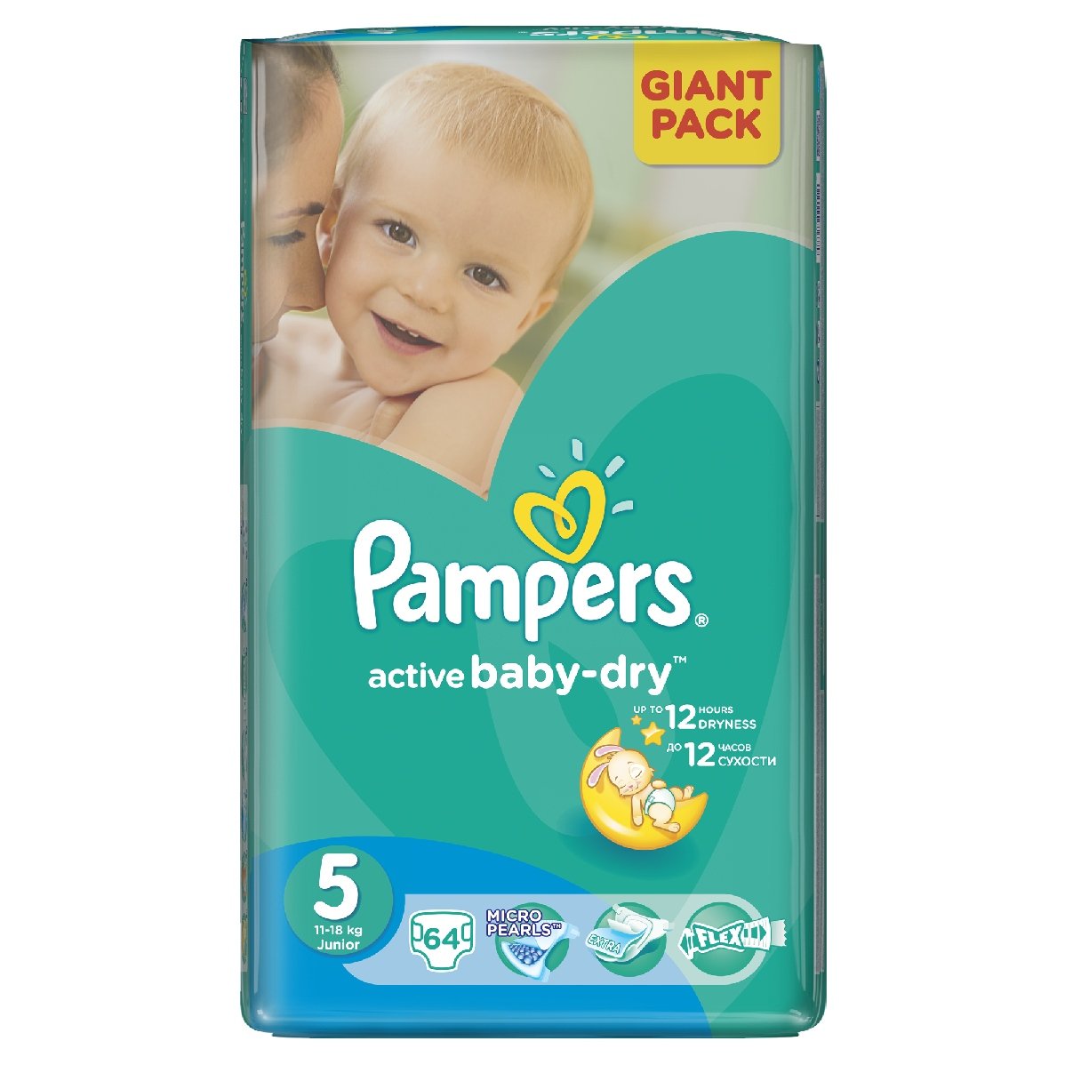 pampers active baby dry 3 74 szt