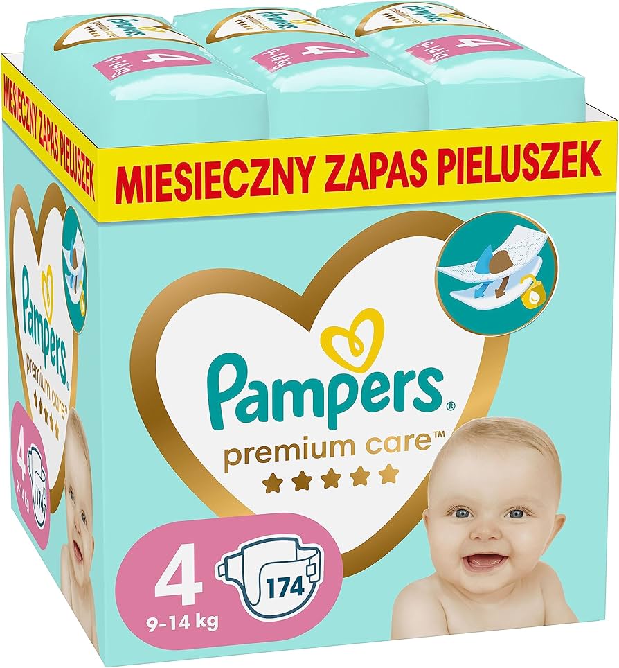 pieluchy 4 pampers