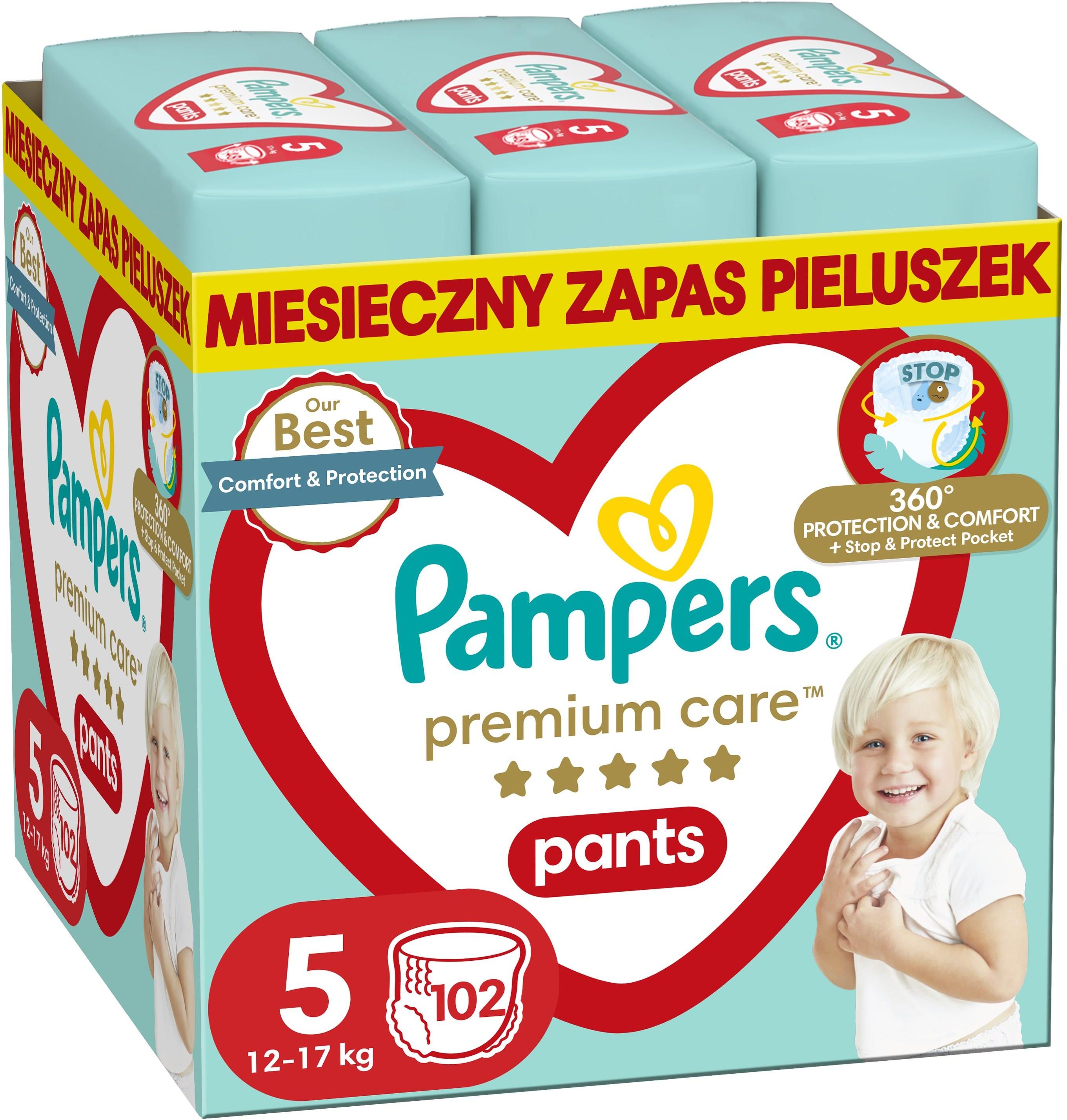 pieluchy pampers pants 5 premium care