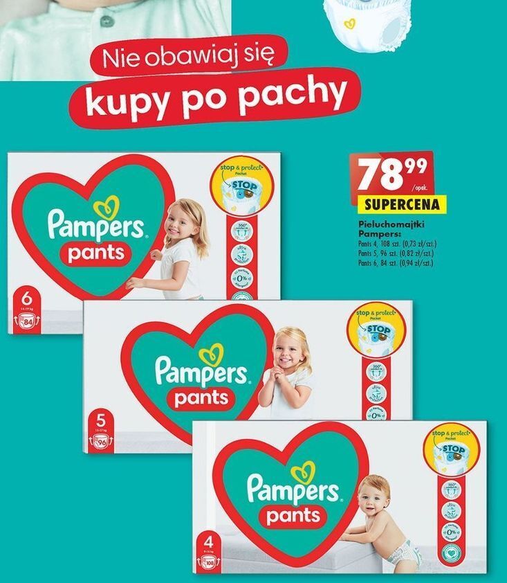 lidl naramowice poznań pieluchy pampers