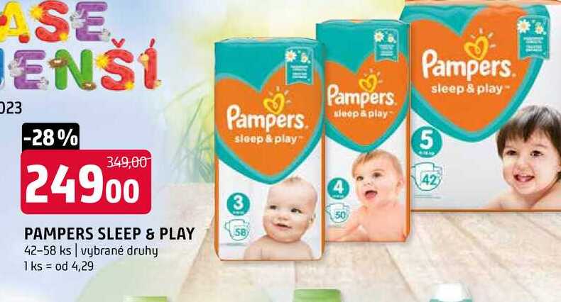 chusteczki pampers sensitive 1x56