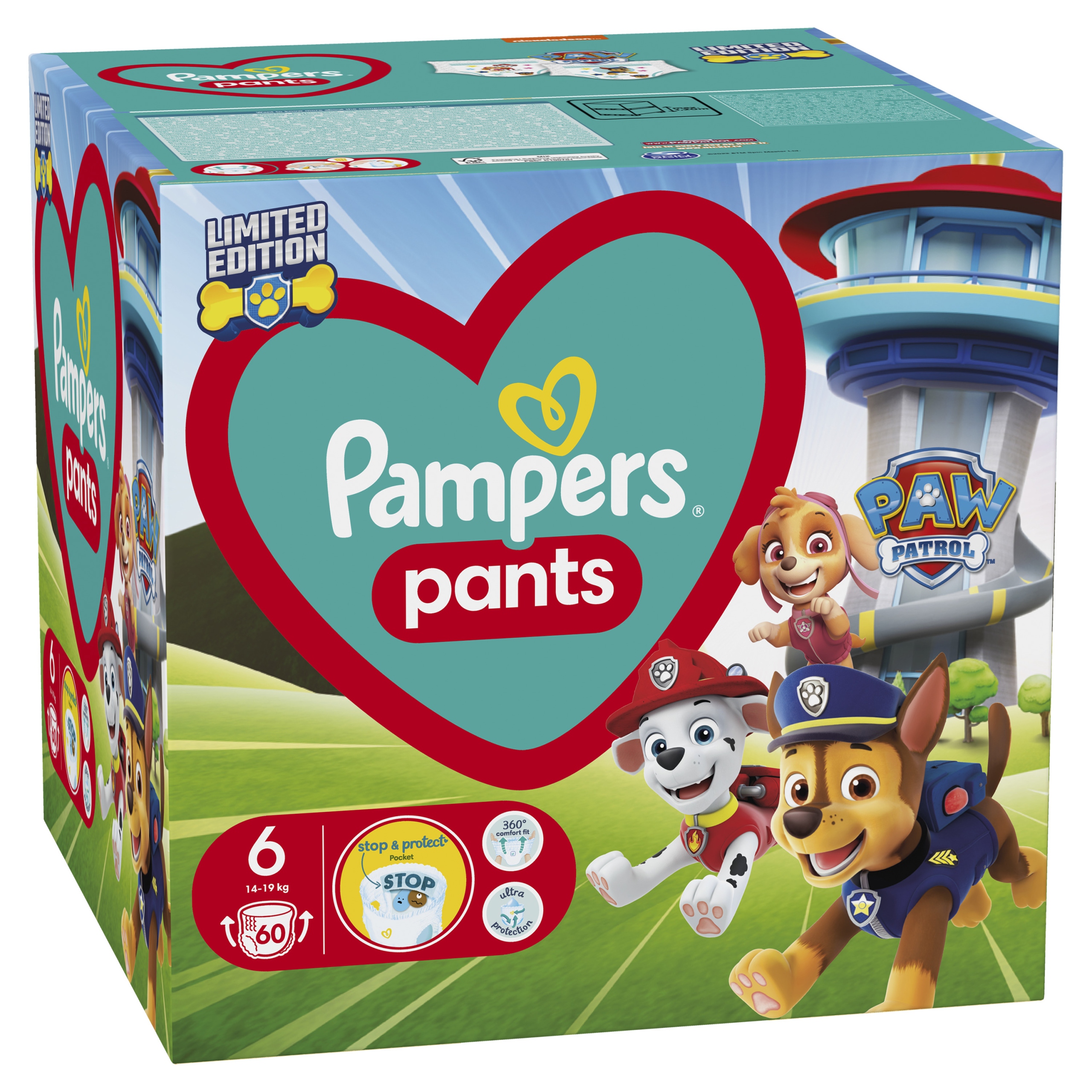 paczka pieluchy pampers care 4 160 szt