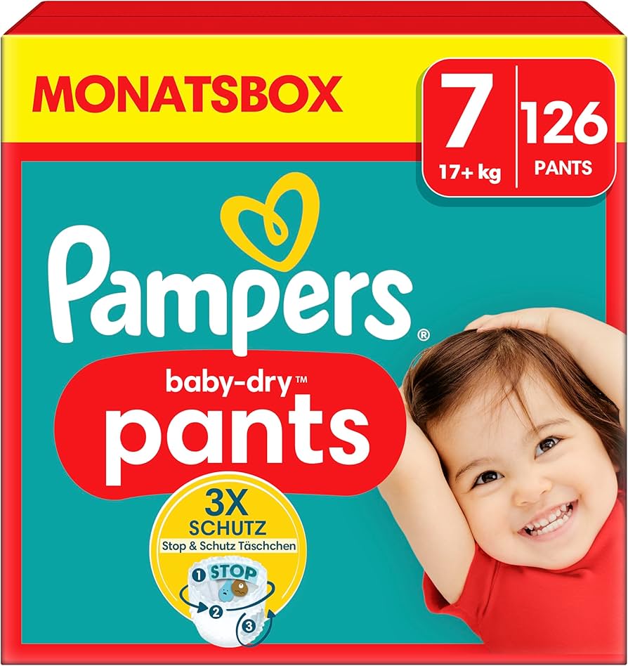 pampers pee