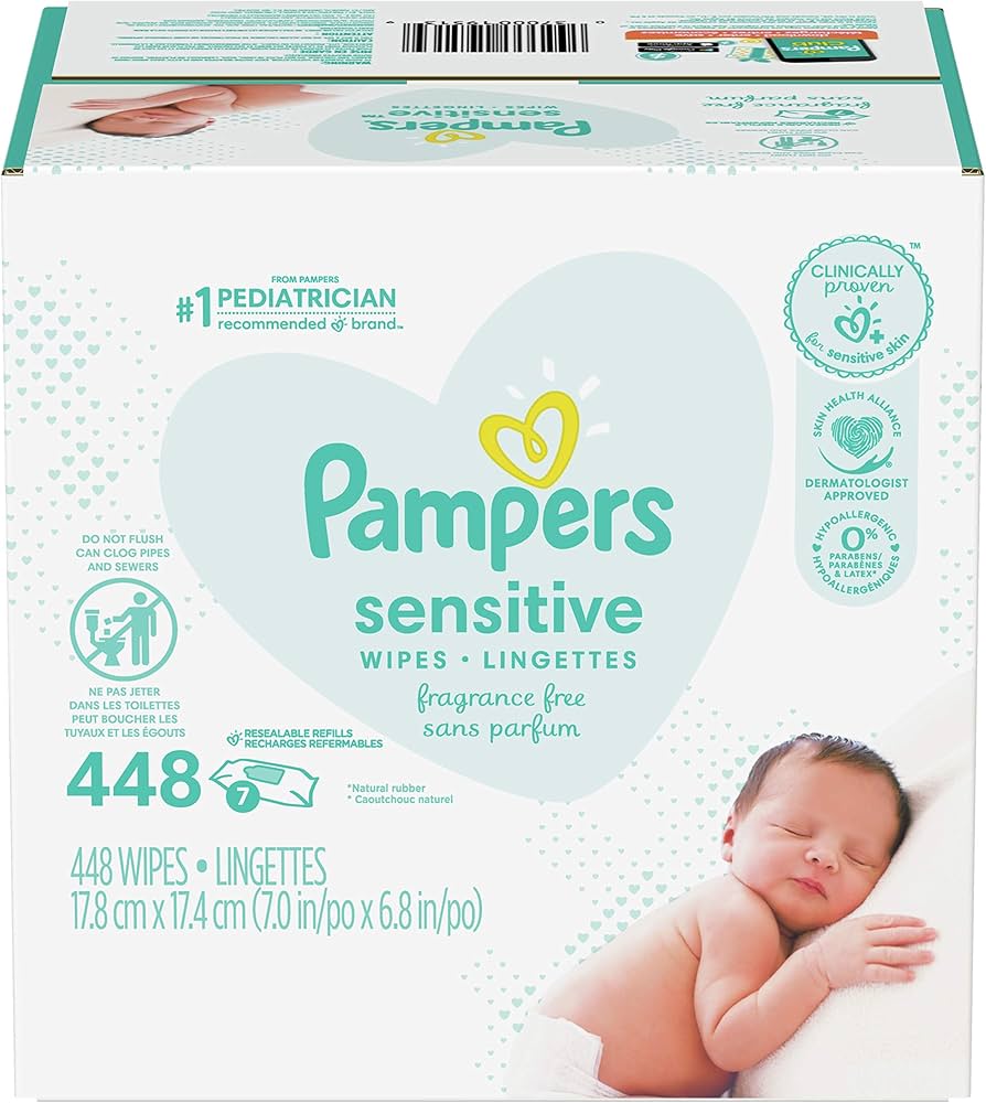 chusteczki pampers sensitive opinie blog