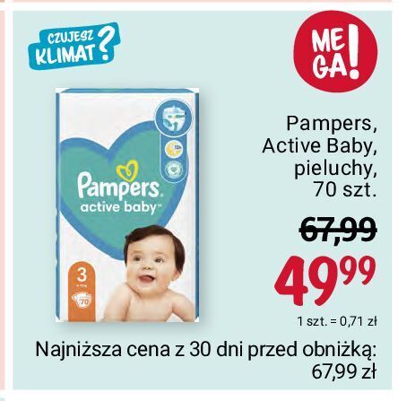 pampers miesieczny zapas