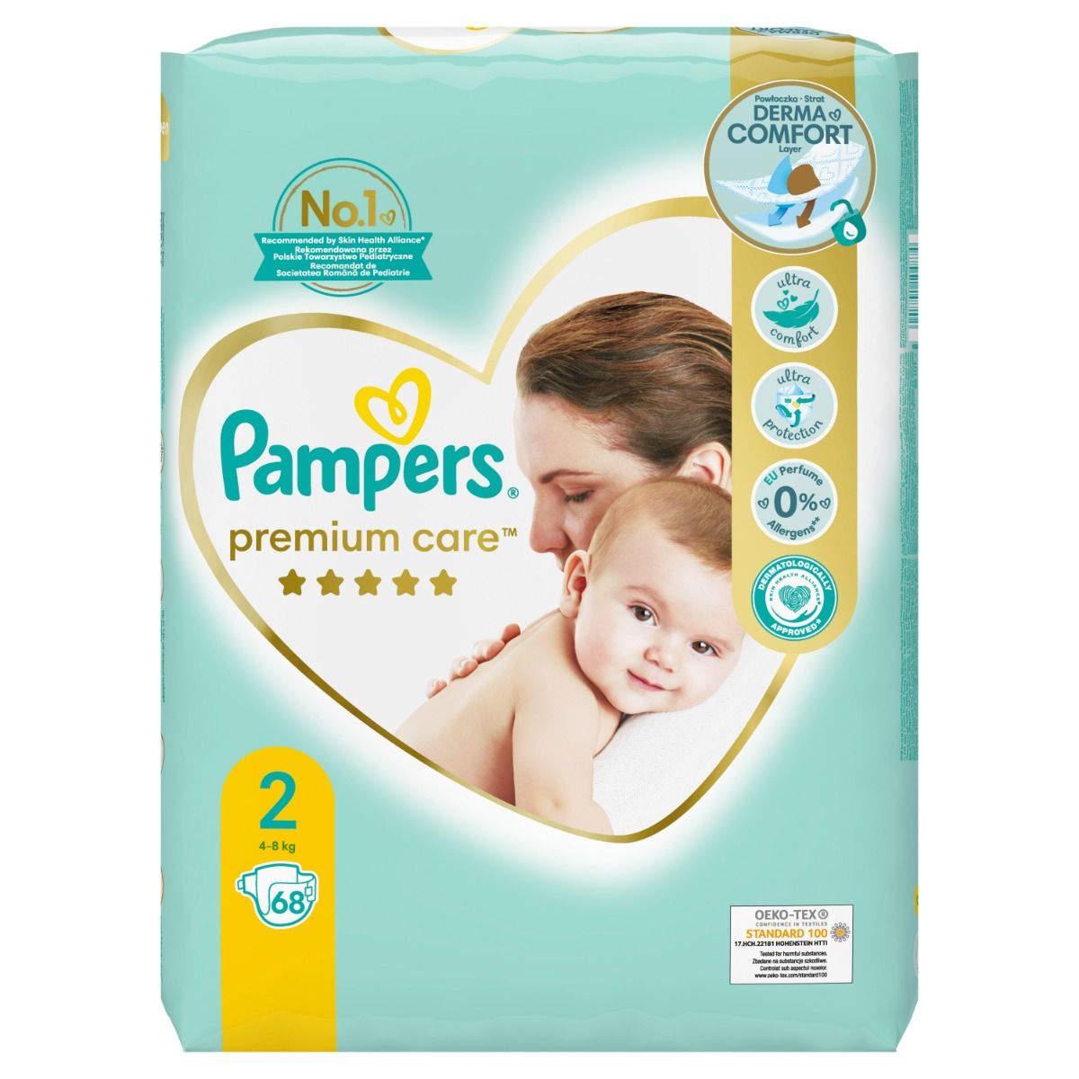 pampers premium care 1 pieluchy 88 szt ceneo