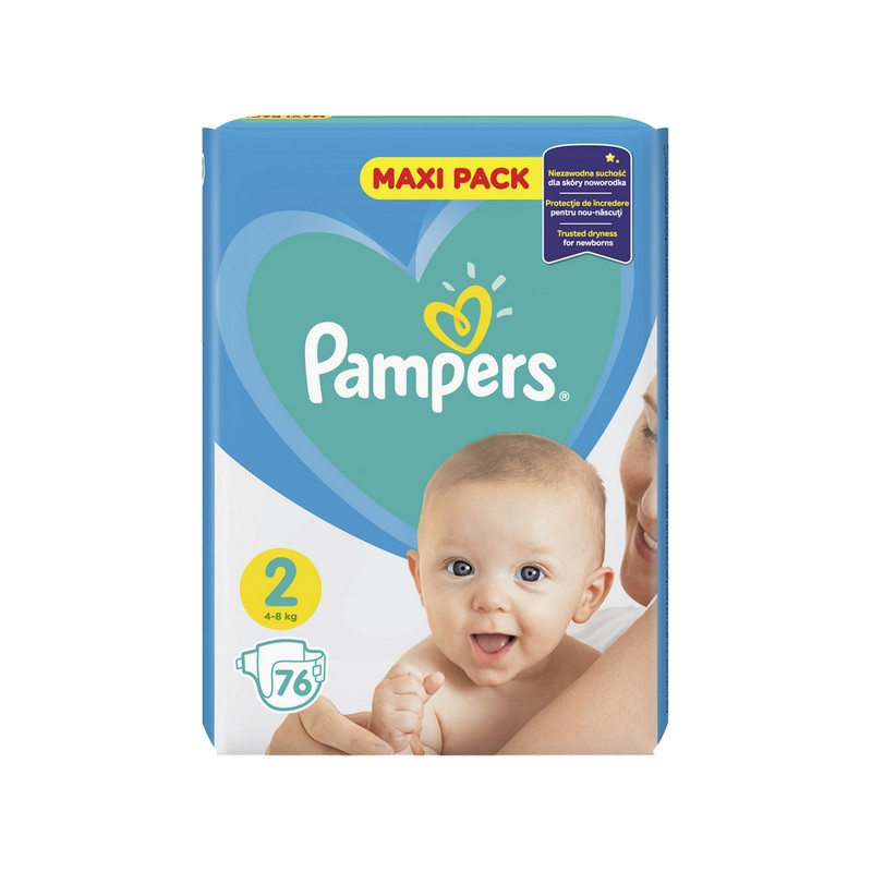 pampers pieluchomajtki duże