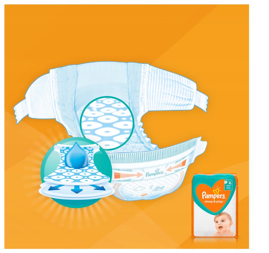 pampers activ bebe 3 90szt