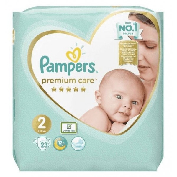 promocja pieluszki pampers premium 1