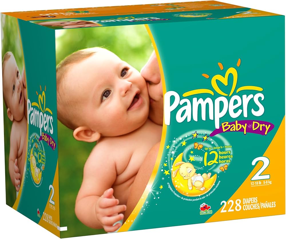 pampers newborn wymiary