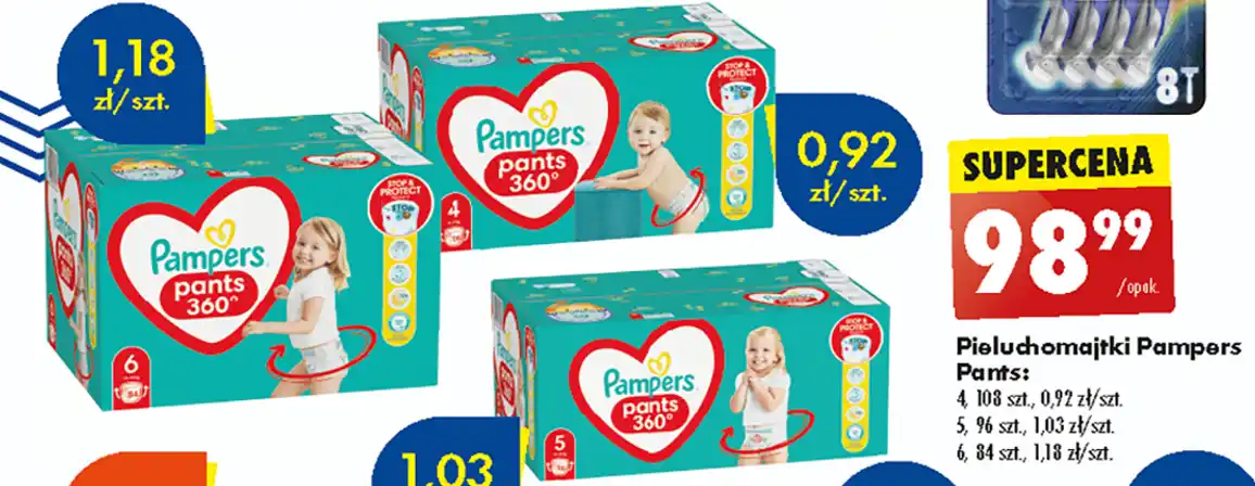 pieluszki premium care pampers 2 cena