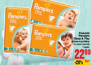 pieluchomajtki pampers gdzie kupić