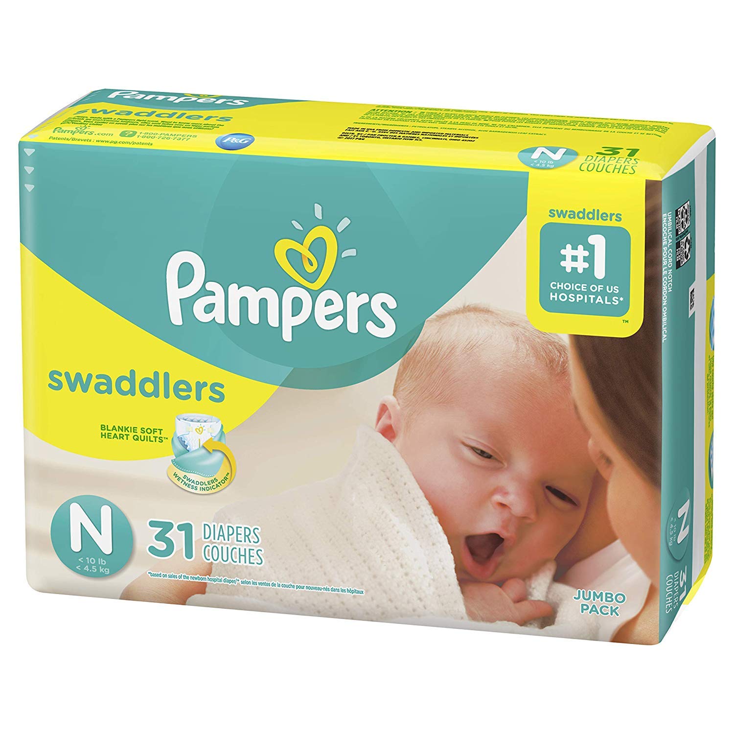 pieluchy pampers new baby ceneo