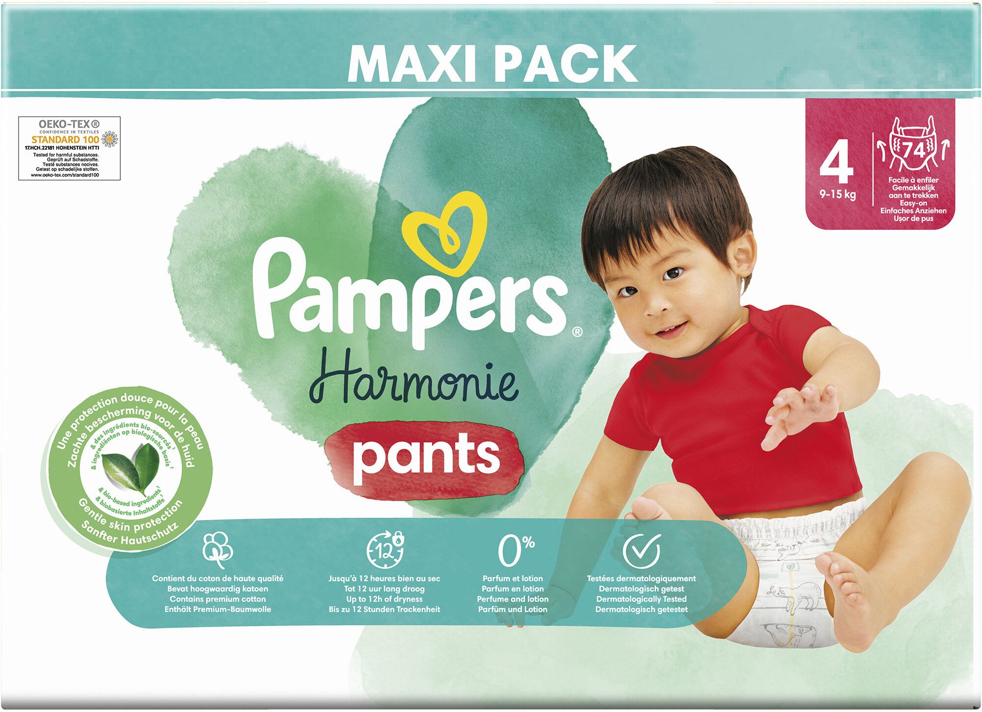 pampers zielone a pomarańczowe