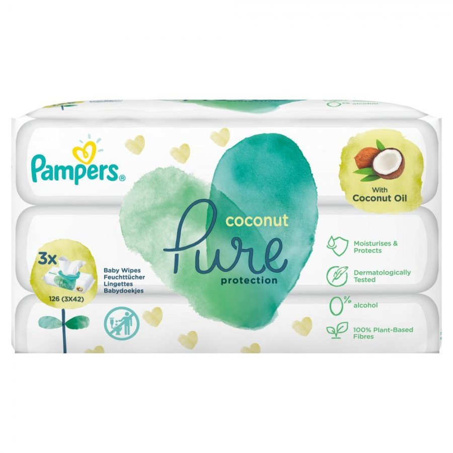 allegro chusteczki pure water pampers