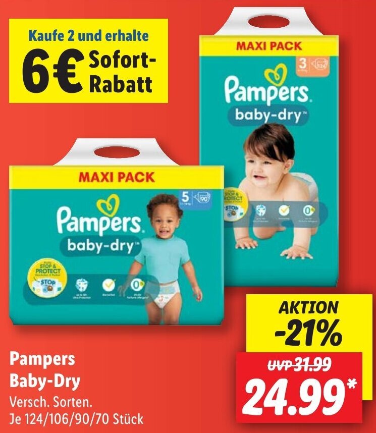 kupka poza pampers