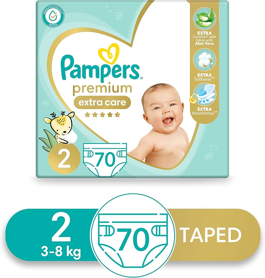 trixie pieluchy pampers xxl