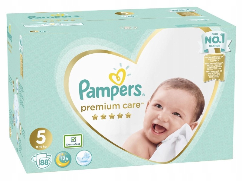 pampers premium care pieluchy 1 newborn 2-5 kg 88 sztuk