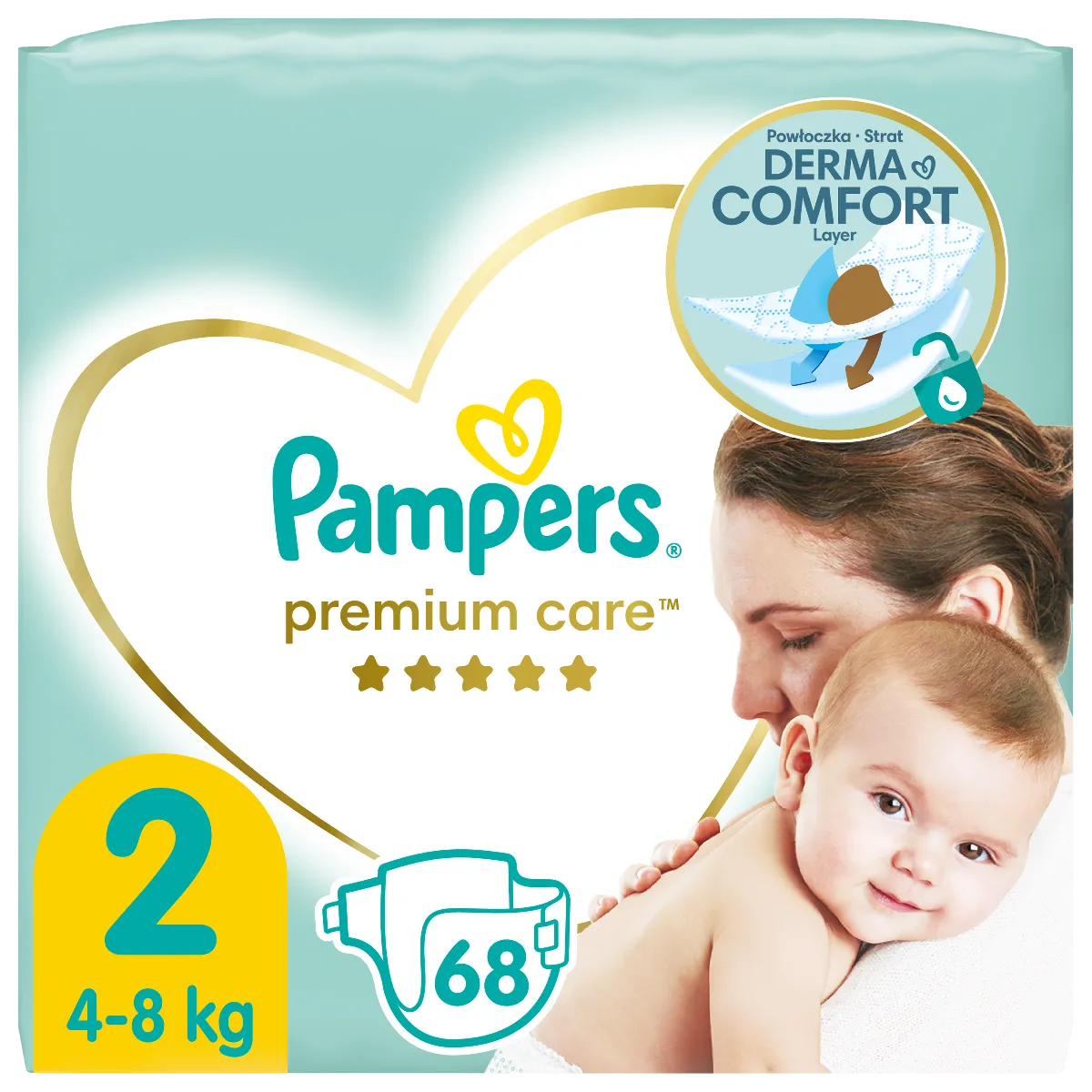 biedronka pieluchy pampers