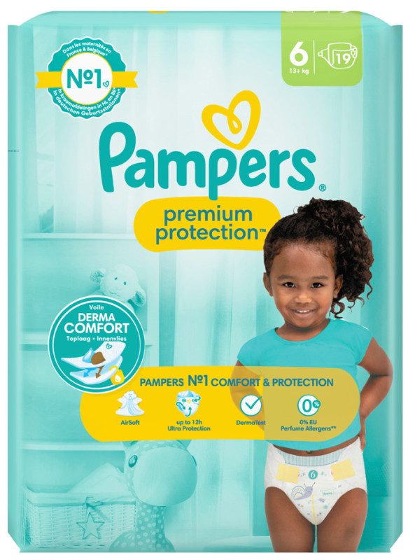 mega paka pampers pieluchomajtki 5