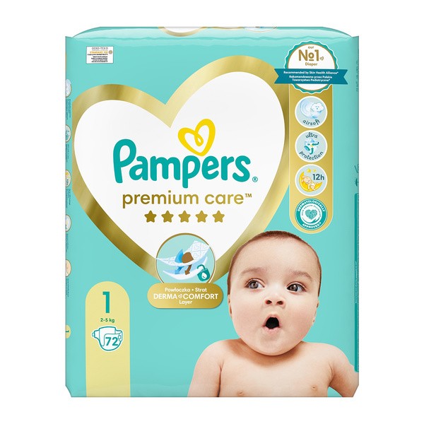 pampers pieluchy dla niemowlaka