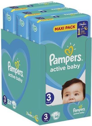 pampers active baby pieluchy jednorazowe rozmiar 4 maxi 58 szt