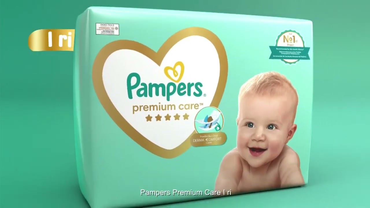 pampers 1 pieluchy