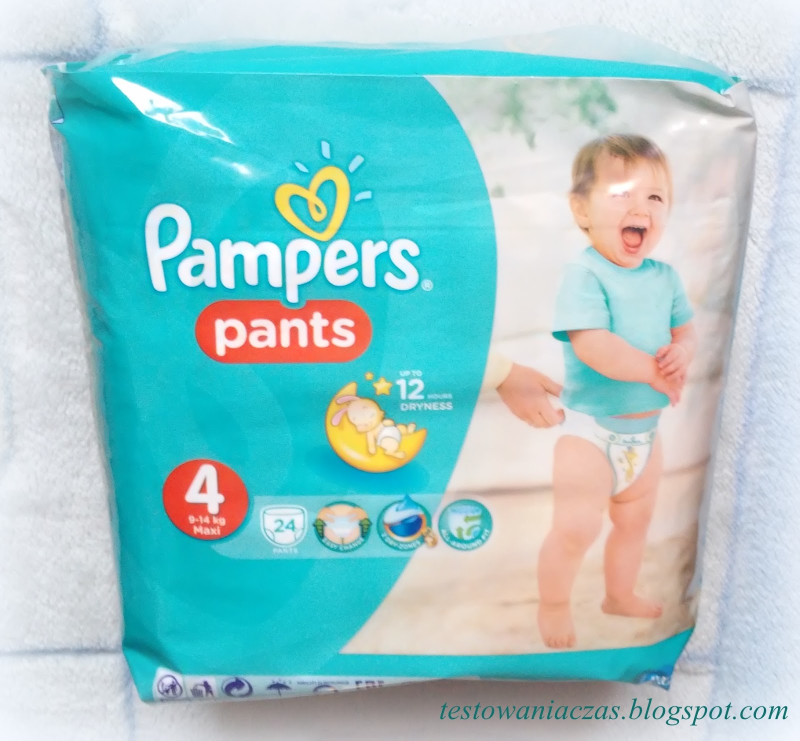 pampers zmiana koloru