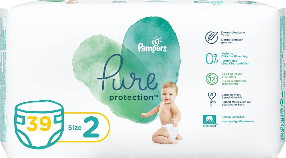 pampers aqua pure or water wipes