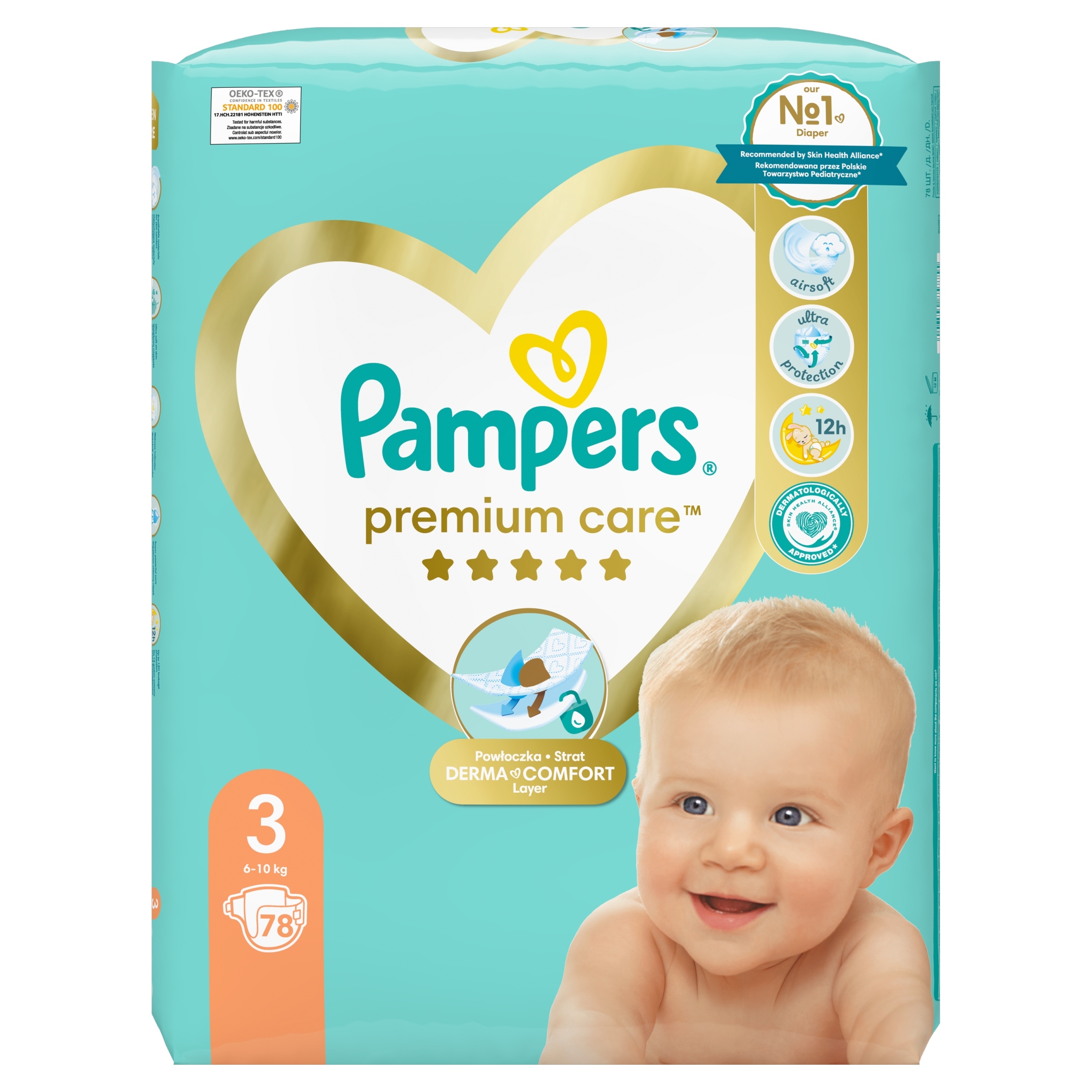 price of pampers for baby in poland