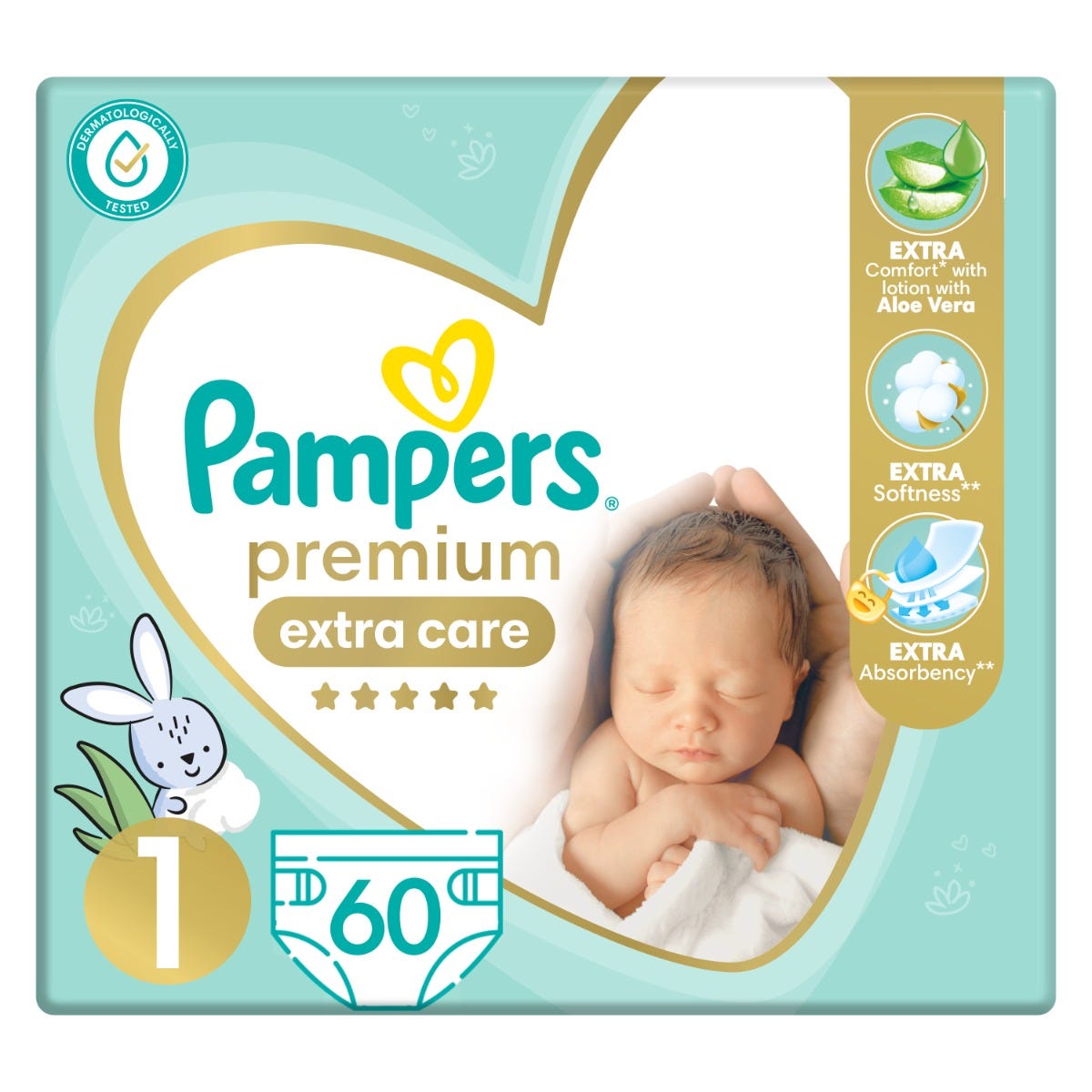 pieluszki pampers care 1