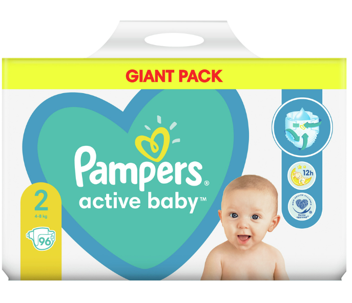 pampers active baby 4 106 ceneo